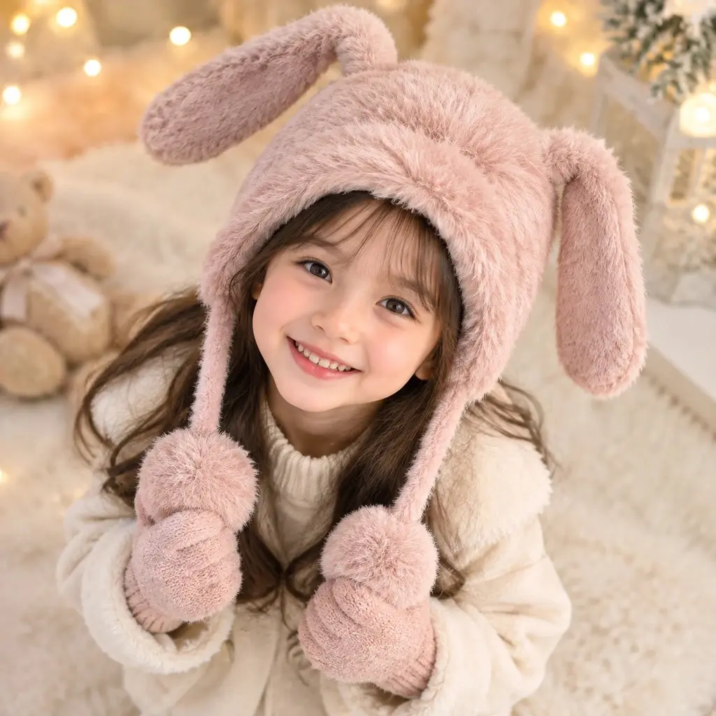 کلاه وارداتی تدی طرح خرگوش